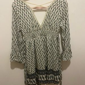 American Rag Tie V-Blouse Size Small